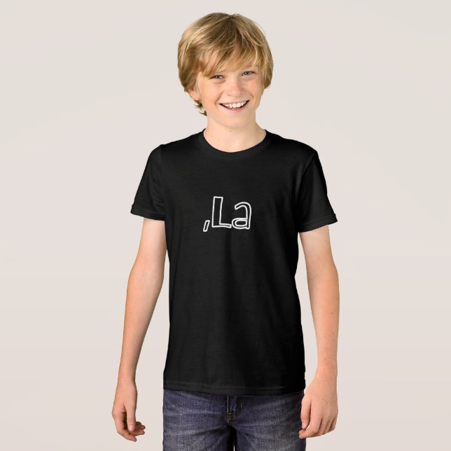 Camiseta Triblenda Comma La Kids Tri-Blend Camisetas, Kamala 2024 (Anverso Completo)