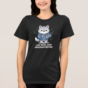 Camiseta Triblenda Como amigo, deja de procrastinar Sudadera con capu