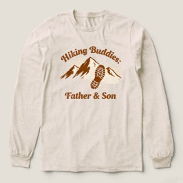 Camiseta Triblenda Compañeros de Senderismo Aventura de Montaña Padre