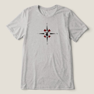 Camiseta Triblenda Compass rose with X marks the spot T-Shirt