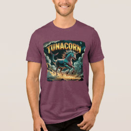 Camiseta Triblenda Cómputo de la creatura del Ilustracion Tunacorn