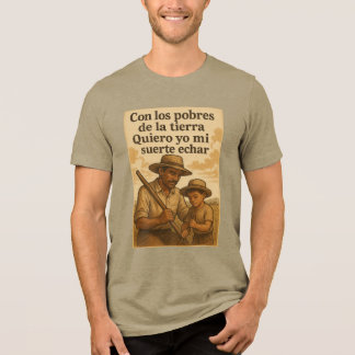 Camiseta Triblenda Con los pobres de la tierra