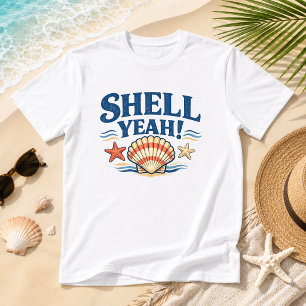 Camiseta Triblenda ¡Concha Sí! Humor de Vacaciones en la Playa Coster
