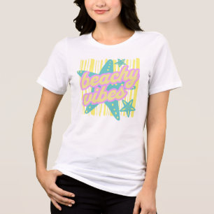 Camiseta Triblenda Conchas de playa caprichosas