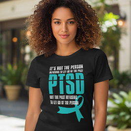Camiseta Triblenda Conciencia de la Cinta Azul de Trauma Pasado TEPT