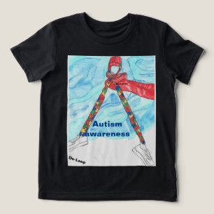 Camiseta Triblenda Conciencia sobre el autismo/ayuda al capitán