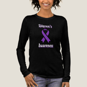 Camiseta Triblenda Conciencia sobre el síndrome de Sjögren Cinta de