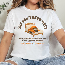 Camiseta Triblenda Conciencia sobre la esclerosis múltiple, guerrero 