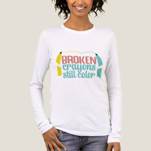 Camiseta Triblenda Conciencia sobre la Salud Mental de los Crayones R