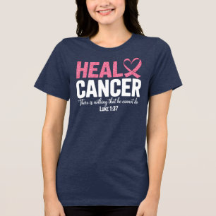 Camiseta Triblenda Concienciación sobre el cáncer de mama