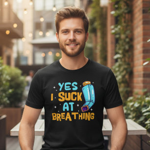 Camiseta Triblenda Concientización divertida del asma