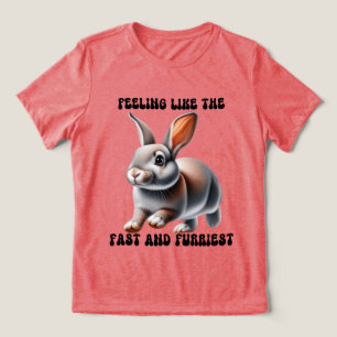 Camiseta Triblenda Conejo conejo conejo cómico