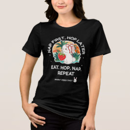 Camiseta Triblenda Conejo de Ensueño de Fresa