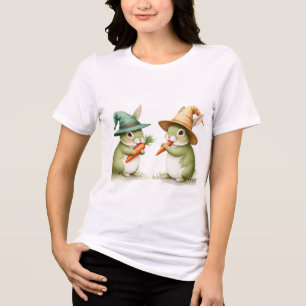 Camiseta Triblenda conejos verdes