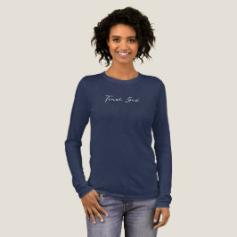 Camiseta Triblenda 'Confía en Dios' Fe, Esperanza, Tipografía de Ánim
