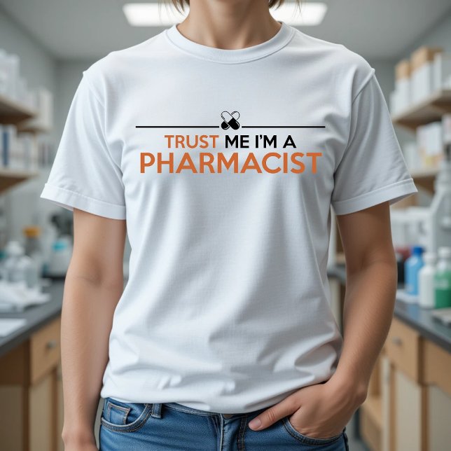 CAMISETA TRIBLENDA CONFIANZA EN QUE SOY FARMACÉUTICO (Subido por el creador)
