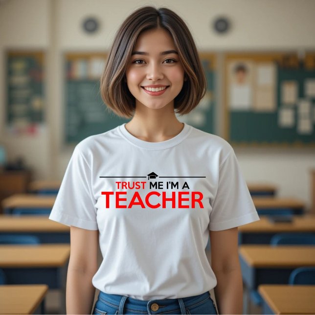 CAMISETA TRIBLENDA CONFIANZA EN QUE SOY PROFESOR (Subido por el creador)