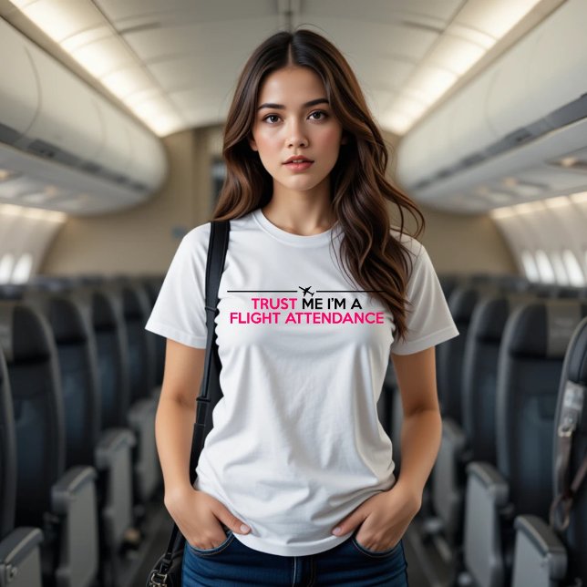CAMISETA TRIBLENDA CONFIANZA EN QUE SOY UNA ASISTENCIA DE VUELO (Subido por el creador)