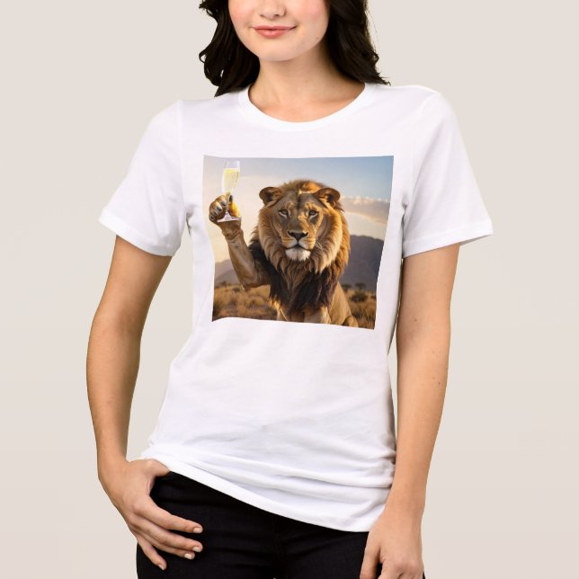 Camiseta Triblenda Congratulations Lion (Anverso)