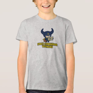 Camiseta Triblenda Conquistador Espacial Viajes Retro Cómic Sci-Fi Vi