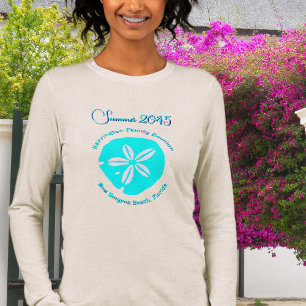 Camiseta Triblenda Conservación de Sand Dollar Family Beach