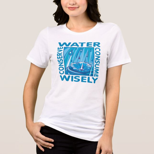 Camiseta Triblenda Conservación del Agua (Anverso)