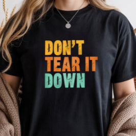 Camiseta Triblenda Conservación Histórica, Amante de Edificios Antigu