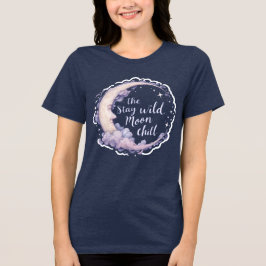 Camiseta Triblenda Conservar el Chill de luna silvestre - Diseño Cele