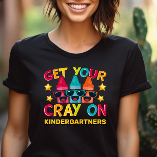 Camiseta Triblenda Consigue tu crayón divertido nivel de grado person
