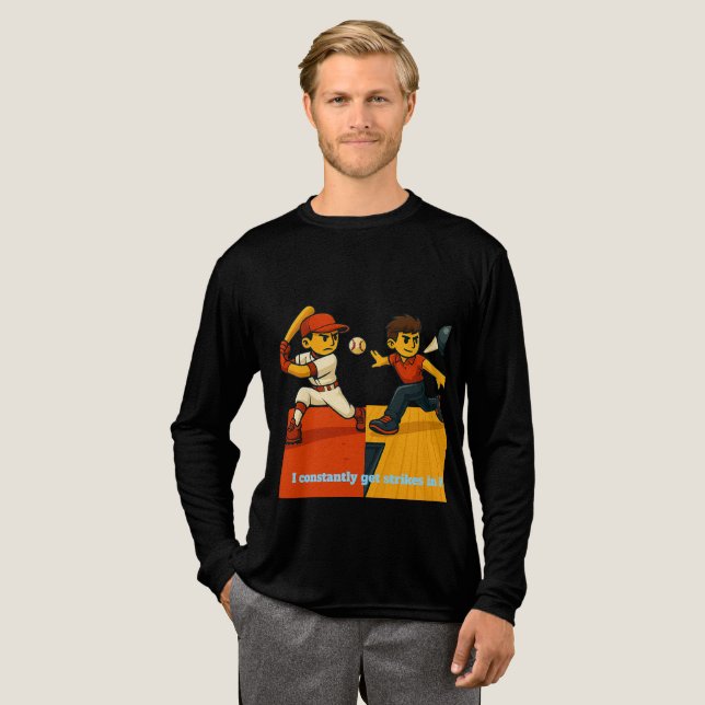Camiseta Triblenda Constantly get strikes in 1! (Anverso Completo)