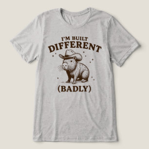 Camiseta Triblenda Construido Diferente Mal Vaquero Carpincho