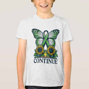 Camiseta Triblenda Continuar ; Ley de Salud Mental de la Cinta Verde 
