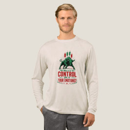 Camiseta Triblenda Controla Tus Emociones Toro Mentalidad de Trading
