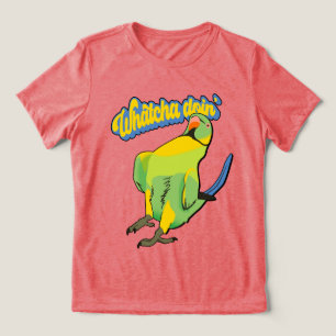 Camiseta Triblenda Conversando con el Mascota de Guay de Ringneck ind