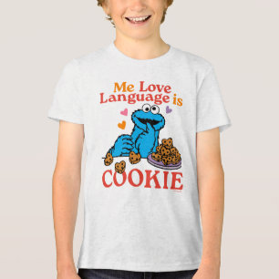 Camiseta Triblenda Cookie Monster   Cita el día de San Valentín