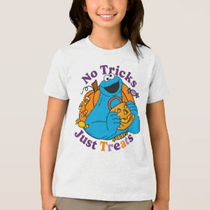 Camiseta Triblenda Cookie Monster   No hay trucos que solo trate