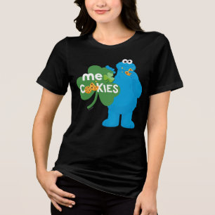 Camiseta Triblenda Cookie Monster Shamrock Love