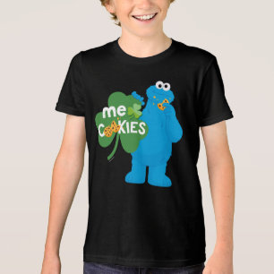 Camiseta Triblenda Cookie Monster Shamrock Love