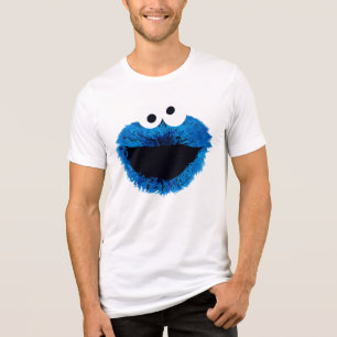 Camiseta Triblenda Cookie Monster   Tendencia acuarela