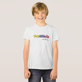 Camiseta Triblenda cool country flag customize kid's Venezuelan 1