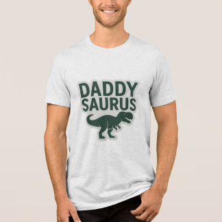 Camiseta Triblenda Coôl Daddysaurus Funny Pegatina del Día del Padre