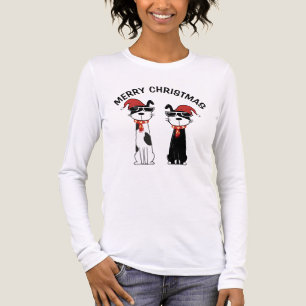 Camiseta Triblenda Cool Dog Feliz Navidad