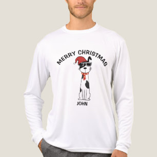 Camiseta Triblenda Cool Dog Feliz Navidad