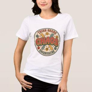 Camiseta Triblenda Coordinador Retro de Caos de Tercer Grado Maestro