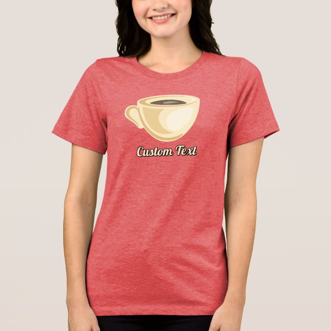 Camiseta Triblenda Copa de café (Anverso)
