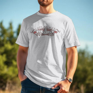 Camiseta Triblenda Copenhague llama a los hombres