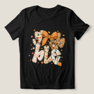 Camiseta Triblenda Coqueta de guijarros de Acción de Gracias