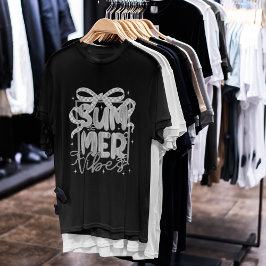 Camiseta Triblenda Coqueta de vibraciones de verano retro