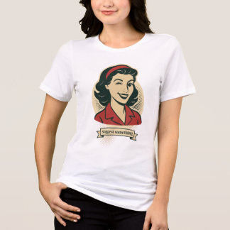 Camiseta Triblenda Coqueteo Retro