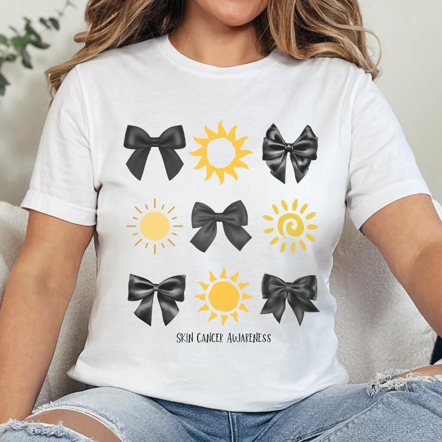 Camiseta Triblenda Coquette Melanoma Tshirt de toma de conciencia, Mi (Subido por el creador)